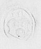 Eget segl benyttet 22. juli 1623 (Vedlegg x til Fogderegnskap Moss 1623-24)